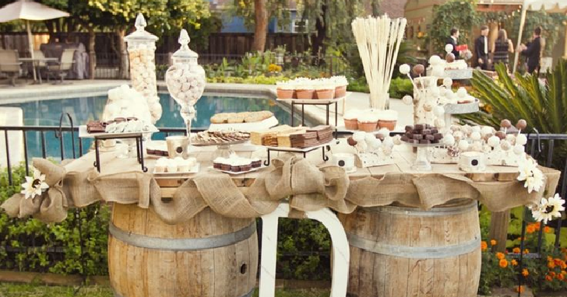 Elegante Catering Rustic Wedding Reception