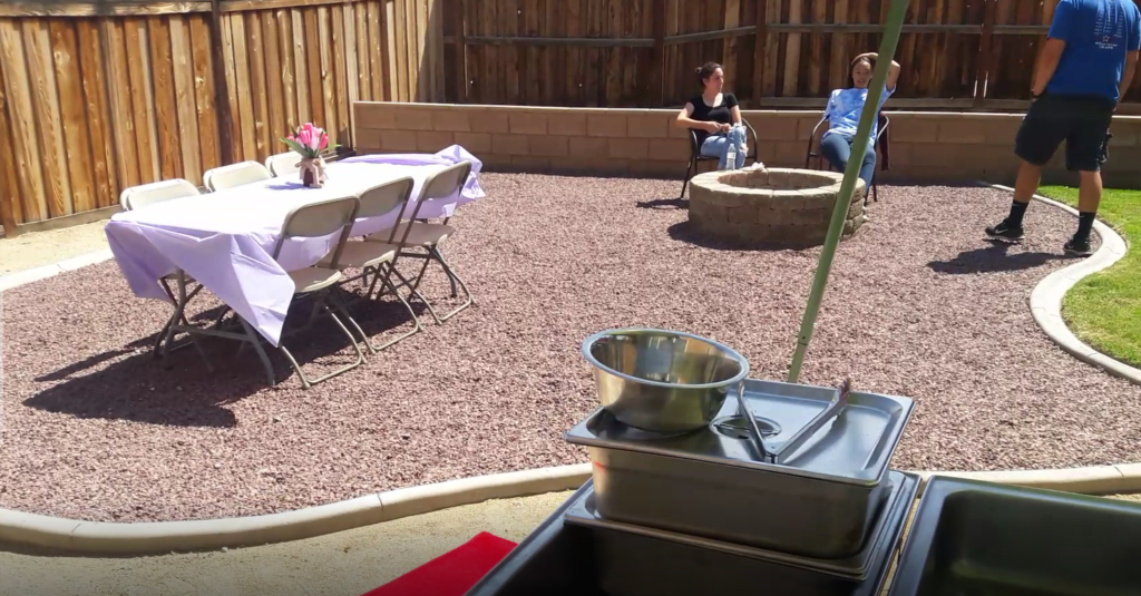 the perfect day for a taco cart catering