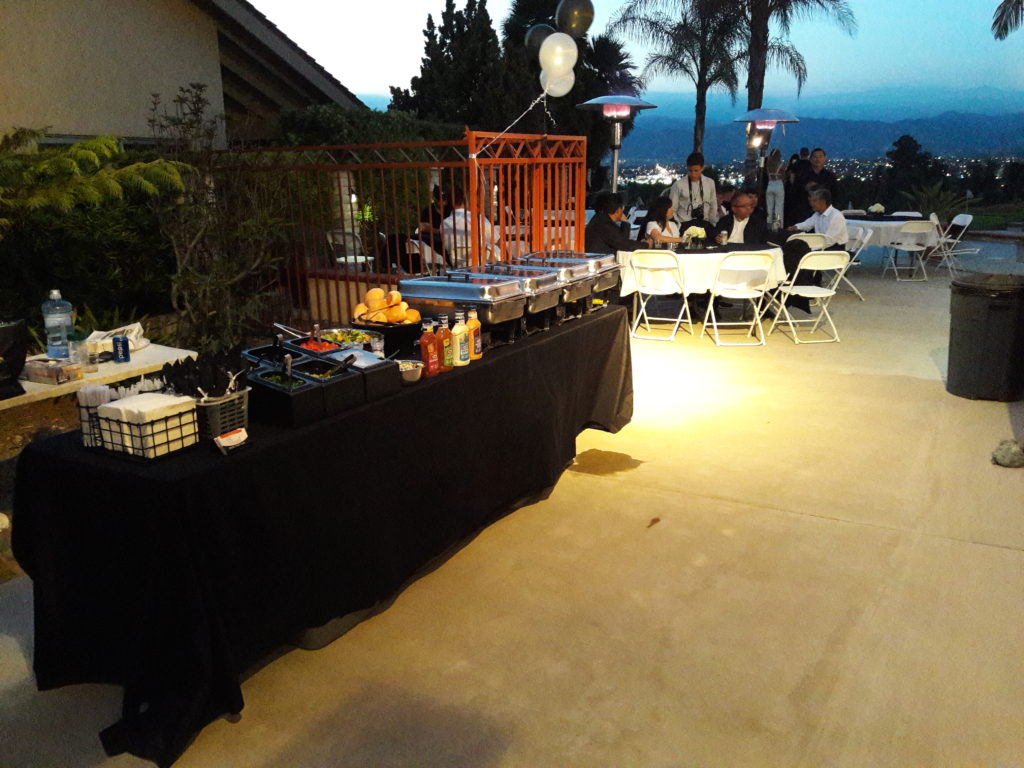 Catering Chino Hills CA and Surrounding Areas