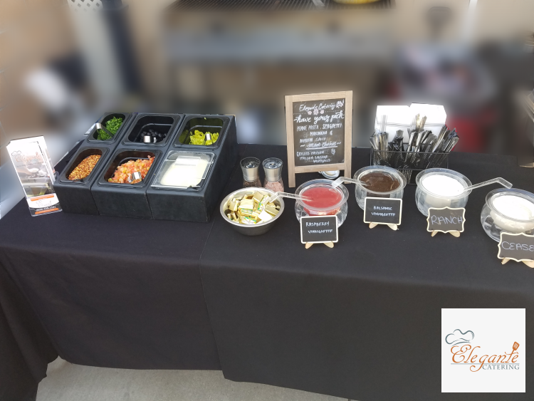 create your own pasta plate catering