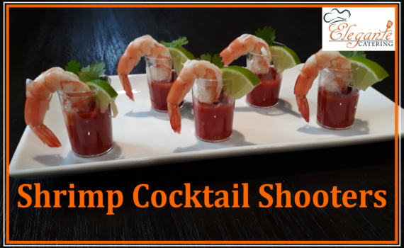 Shrimp Cocktail Shooters Recipe by Elegante Catering